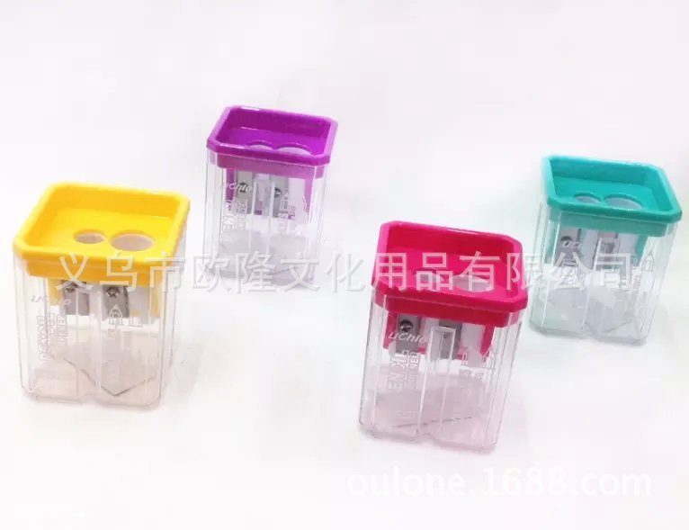 Double-Hole Pencil Sharpener — Style 129