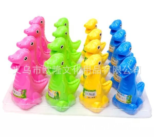 Dinosaur Cartoon Pencil Sharpener view 3