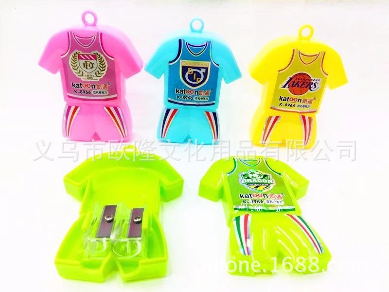 Shirt Double-Hole Pencil Sharpener view 3