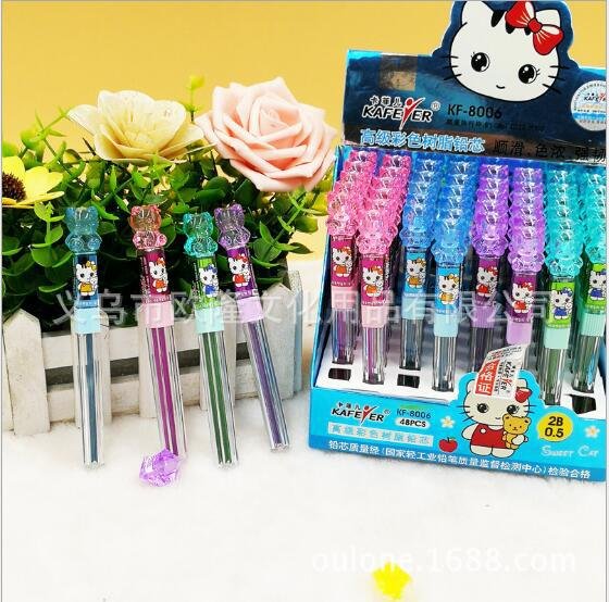 Refillable Colourful Pencil Lead Refills — Style 8006 view 3