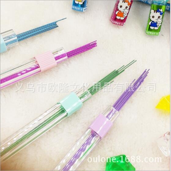 Refillable Colourful Pencil Lead Refills — Style 8006 view 2