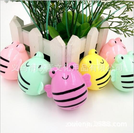 Bee Cartoon Pencil Sharpener — Style 131 view 2
