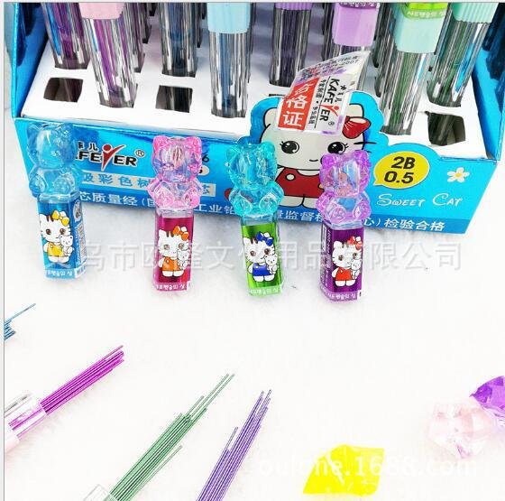 Refillable Colourful Pencil Lead Refills — Style 8006