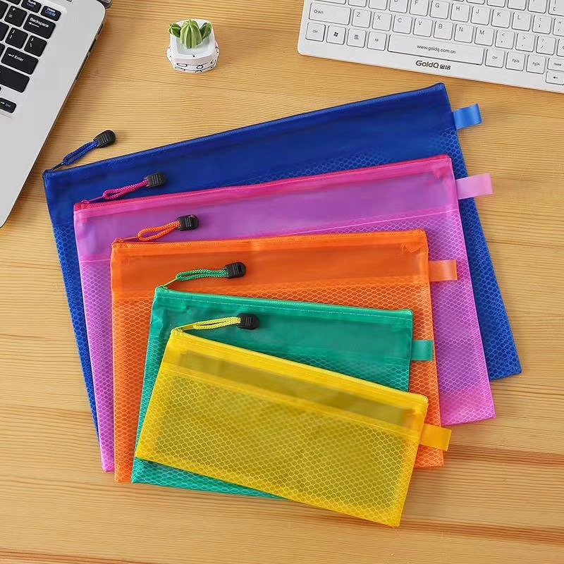 Waterproof Mesh Zippered File Bag view 3