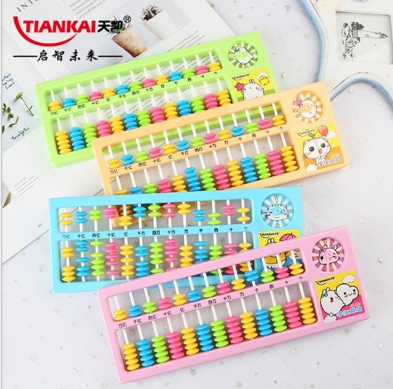 Creative Cartoon Kids Abacus, 13-Rod view 3
