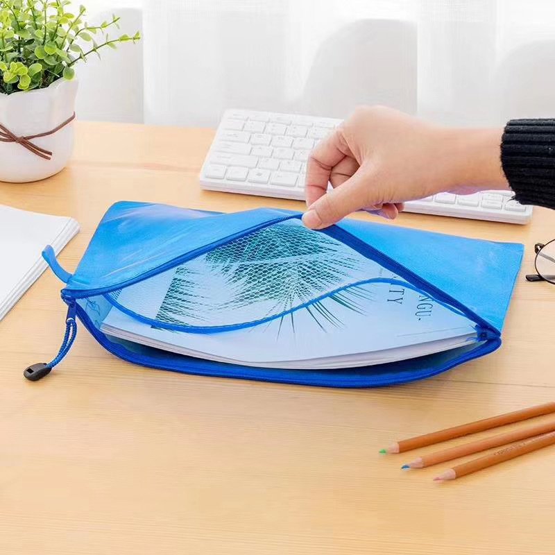 Waterproof Mesh Zippered File Bag