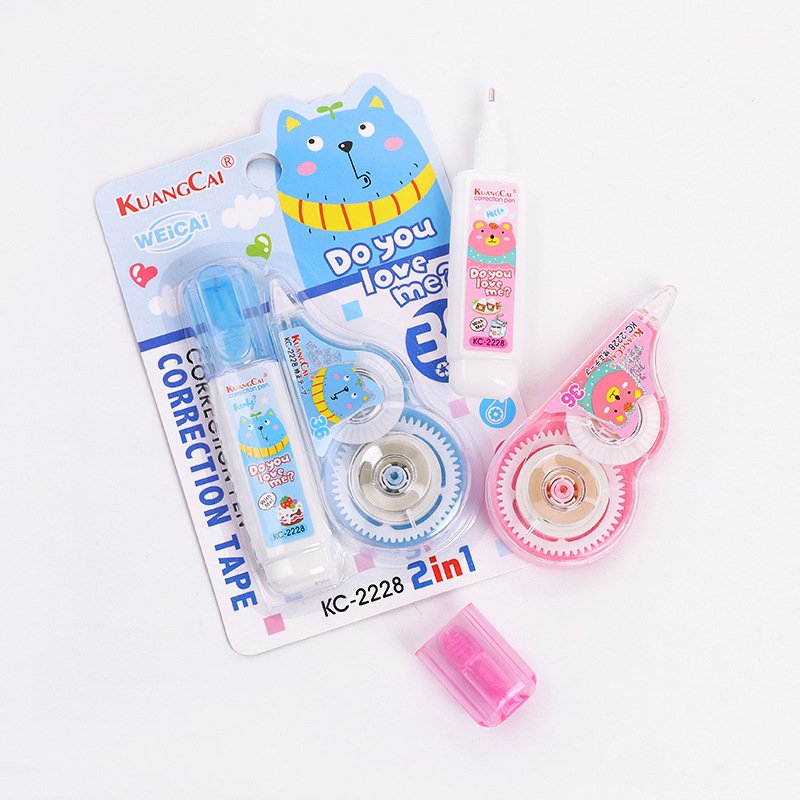 Cartoon Correction Tape, Set — Style 2228 view 3