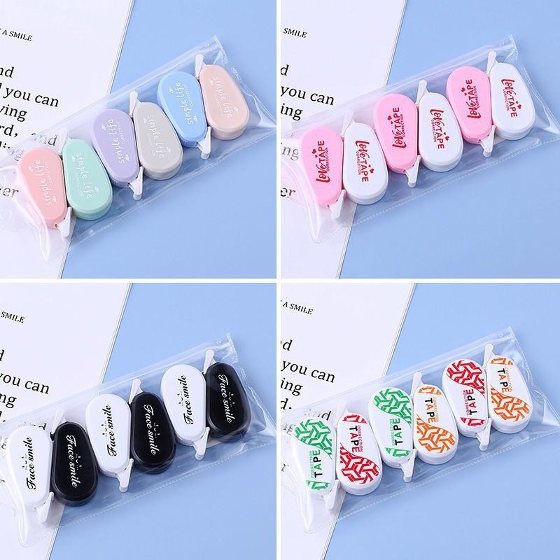 Mini Creative Correction Tape, 6-Pack view 3