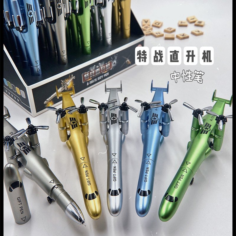 Aircraft Helicopter Creative Gel Pen