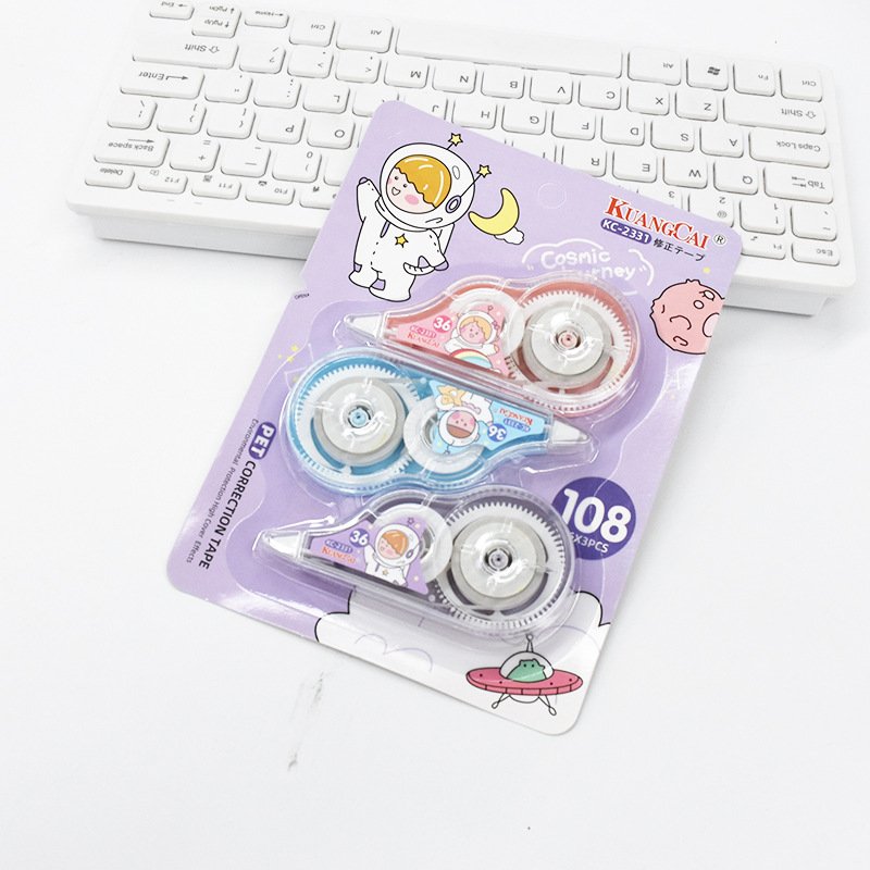 Transparent High-Capacity Creative Correction Tape — Style 2331