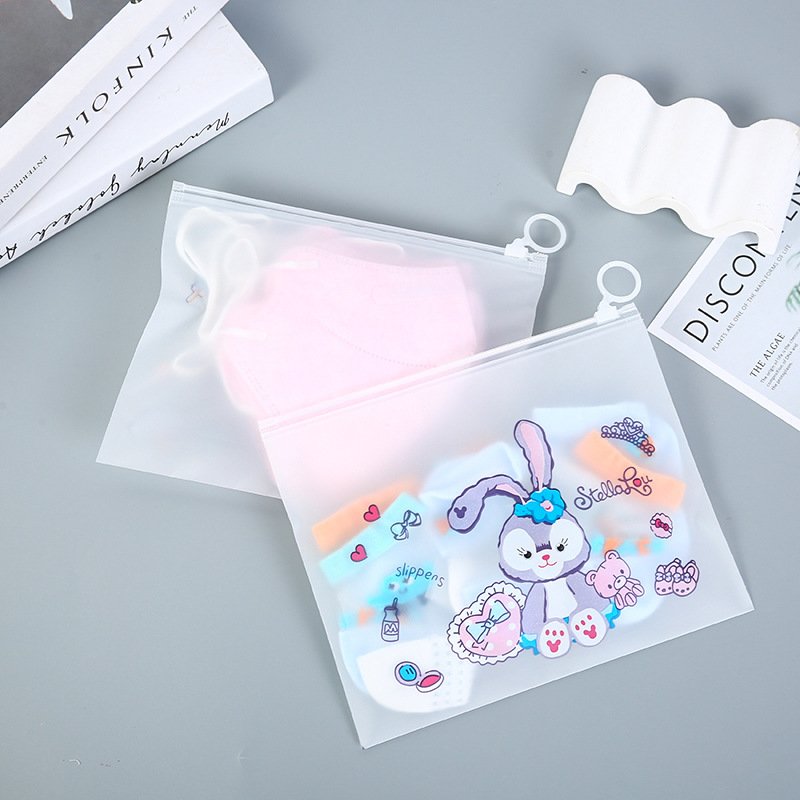 Waterproof Zippered Cartoon File Bag