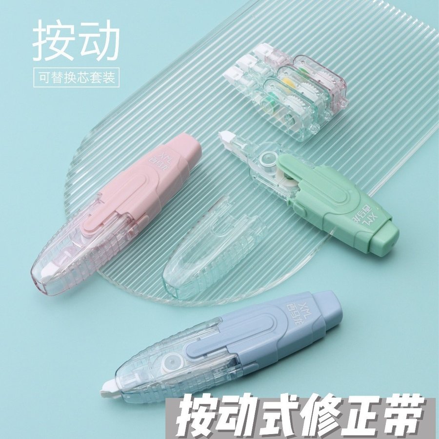 Refillable Retractable High-Capacity Correction Tape, Set view 2