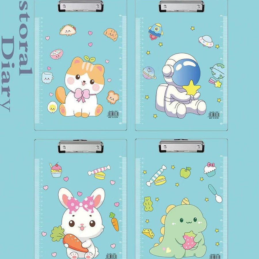 Acrylic Multi-Function Creative Clipboard, A4