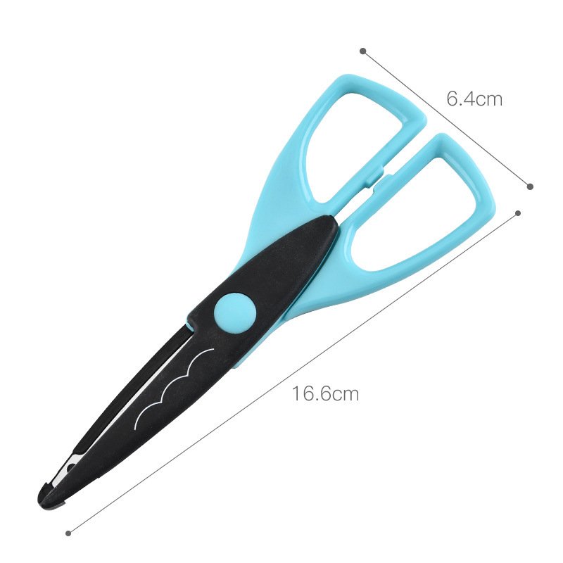 Triangular Decorative Kids Decorative Edge Scissors