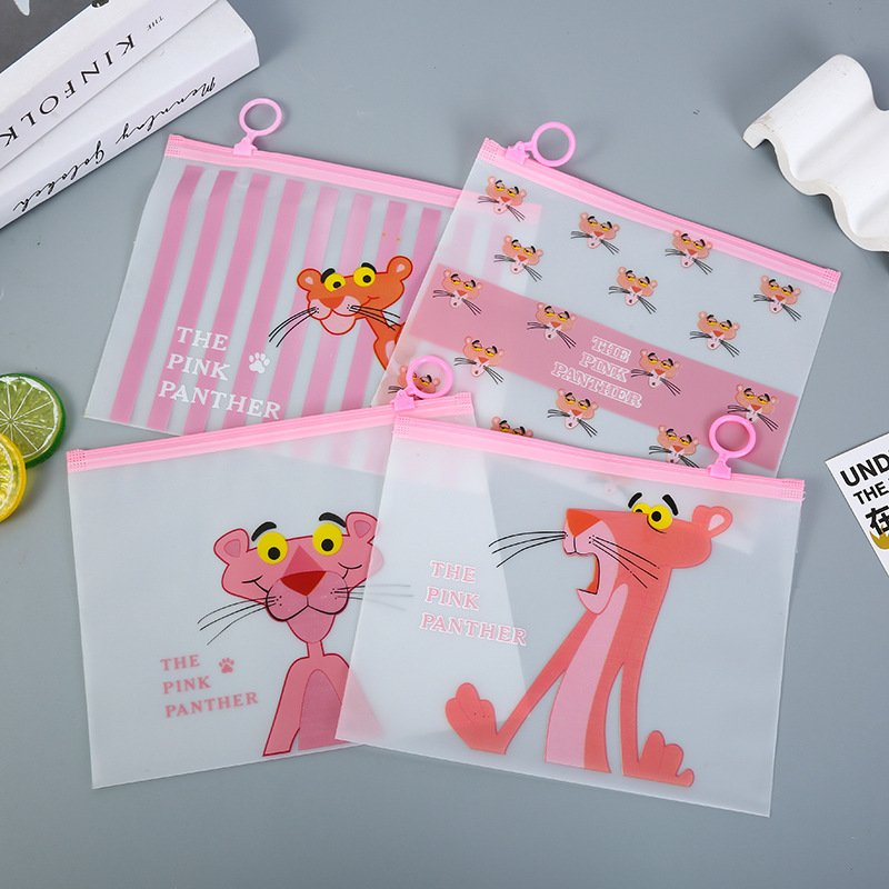 Zippered Self-Seal Cartoon Pencil Lead Refills view 3