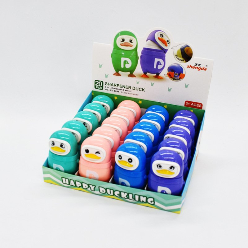 Penguin Colourful Smudge-Free Pencil Sharpener view 3