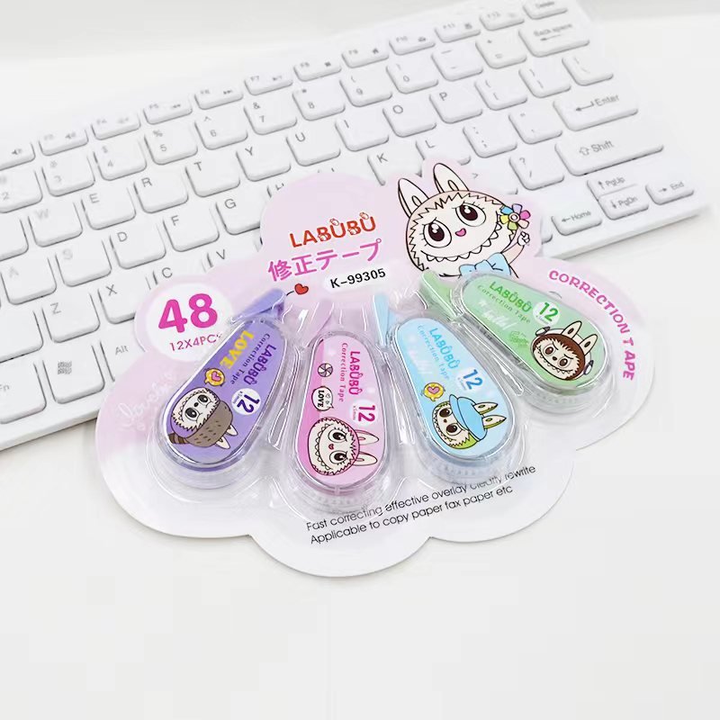 Cartoon Correction Tape, 4-Pack view 2