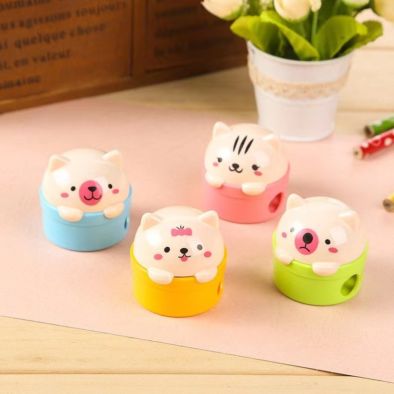 Double-Hole Mini Portable Pencil Sharpener view 3