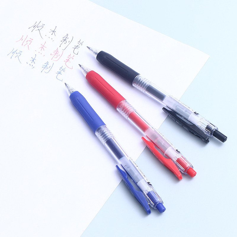 Retractable Blue Gel Pen