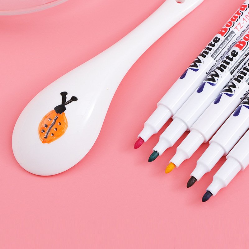 12 Colours Colourful Erasable Marker, Set