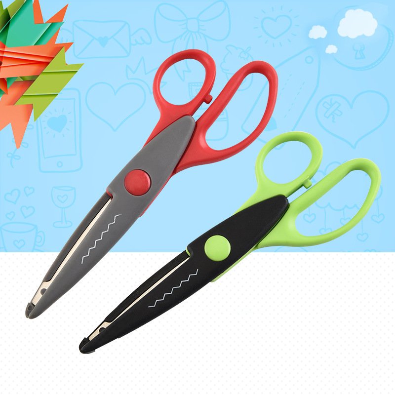 Plastic Decorative Cartoon Decorative Edge Scissors view 3