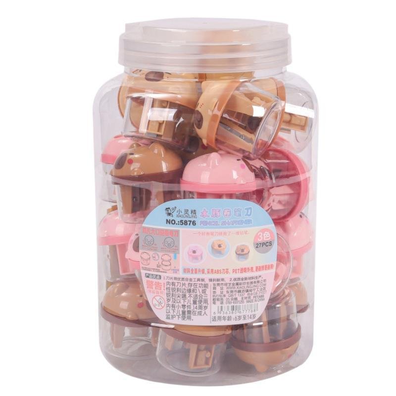 Capybara Double-Hole Kids Pencil Sharpener view 2