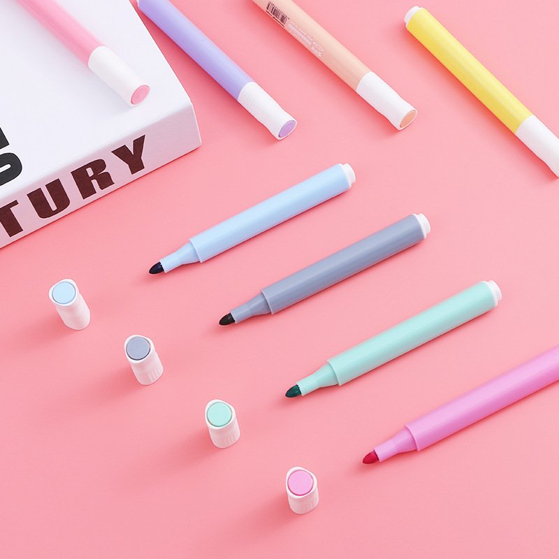 8 Colours Erasable Kids Whiteboard Marker, Set