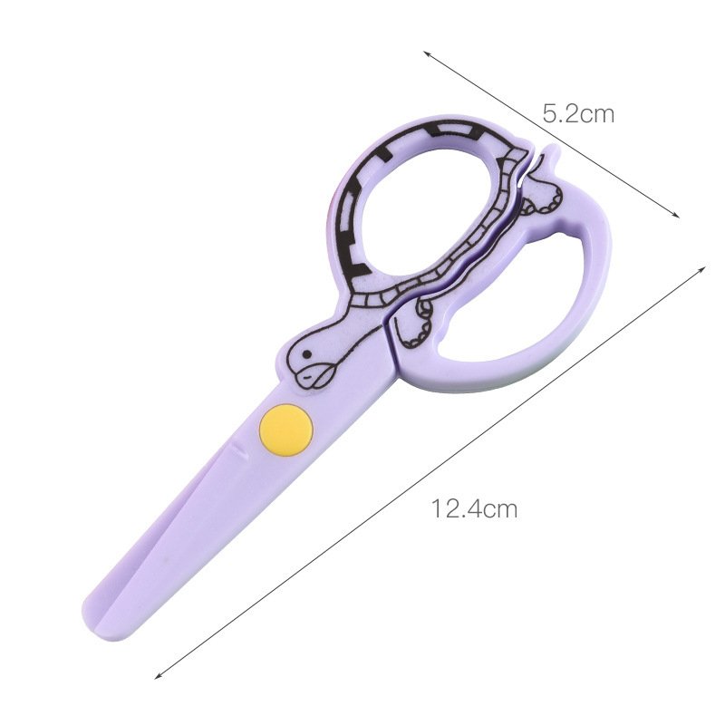 Turtle Decorative Cartoon Decorative Edge Scissors