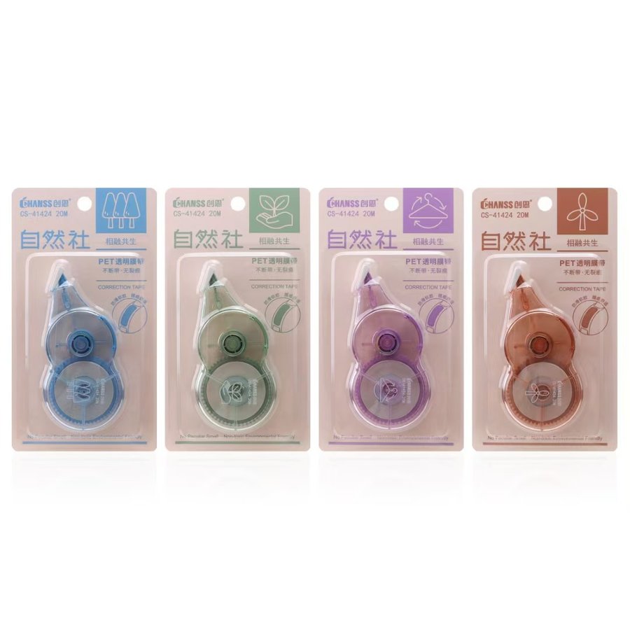 Flip-Top High-Capacity Smooth Correction Tape
