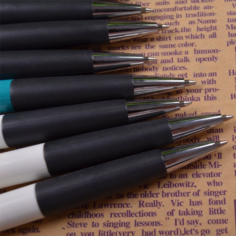 Black Blue Ballpoint Pen, 0.7mm — Style 505 view 3