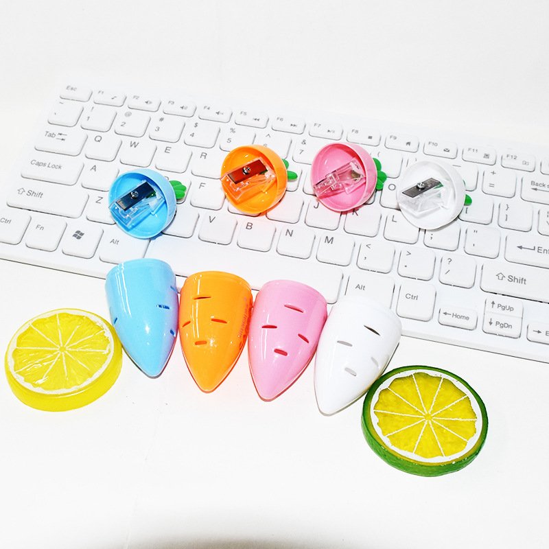 Carrot Mini Cartoon Pencil Sharpener