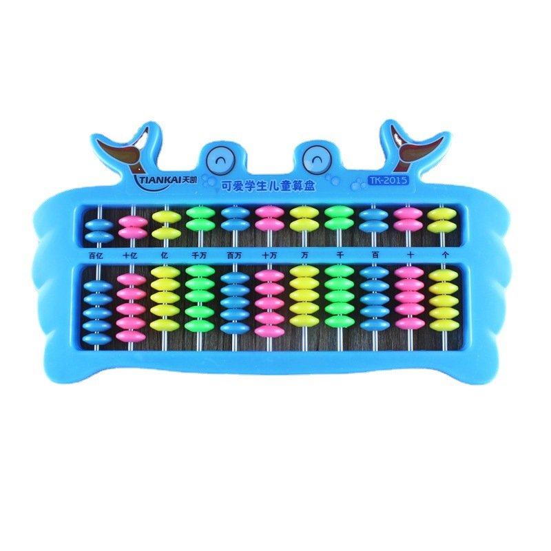Crab Plastic Cartoon Abacus, 11-Rod view 2