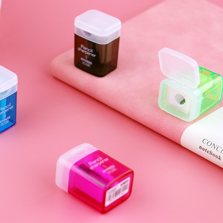 Single-Hole Colourful Mini Pencil Sharpener — Style 1260 view 2