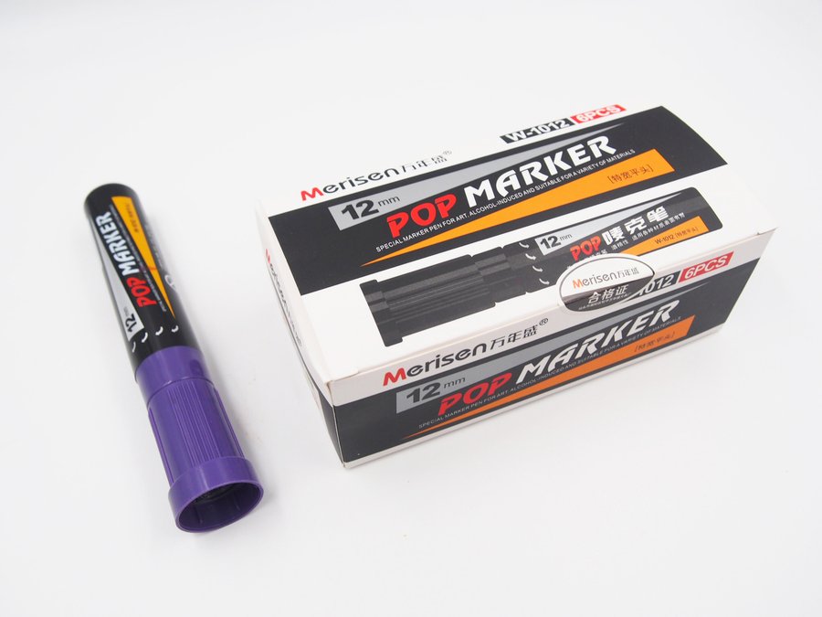 Colourful Acrylic Marker, Set, 101212mm