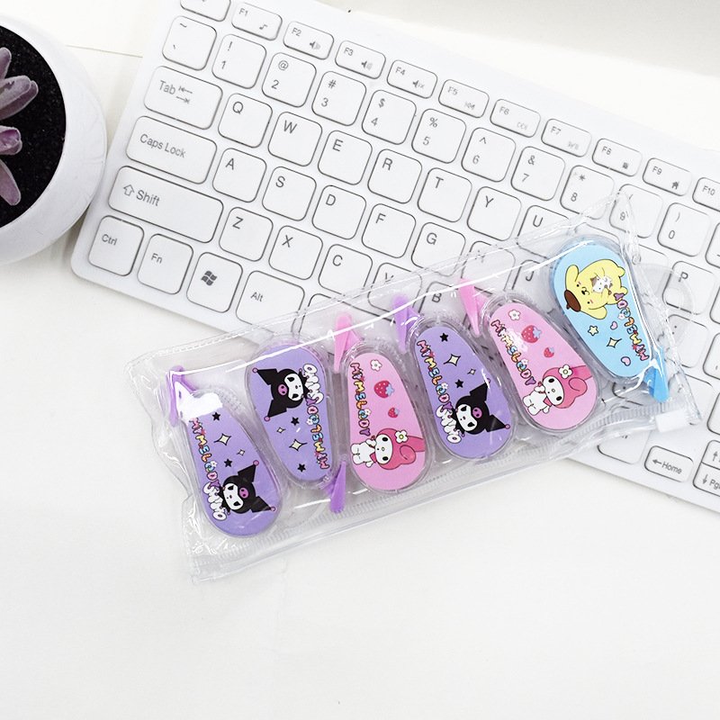 Transparent Portable Creative Correction Tape, Set