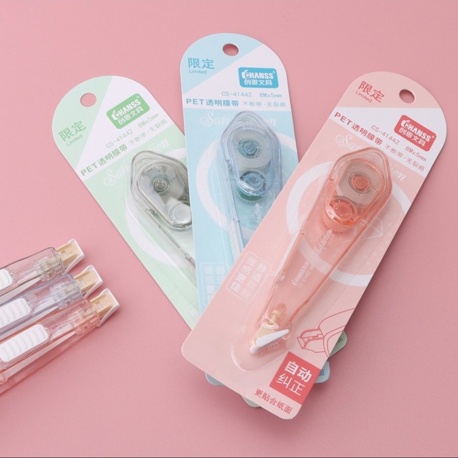 Pen-Style High-Capacity Portable Correction Tape view 2