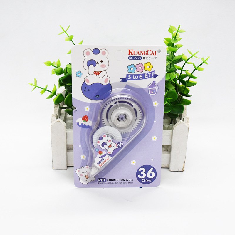 High-Capacity Creative Minimalist Correction Tape — Style 2229 view 2