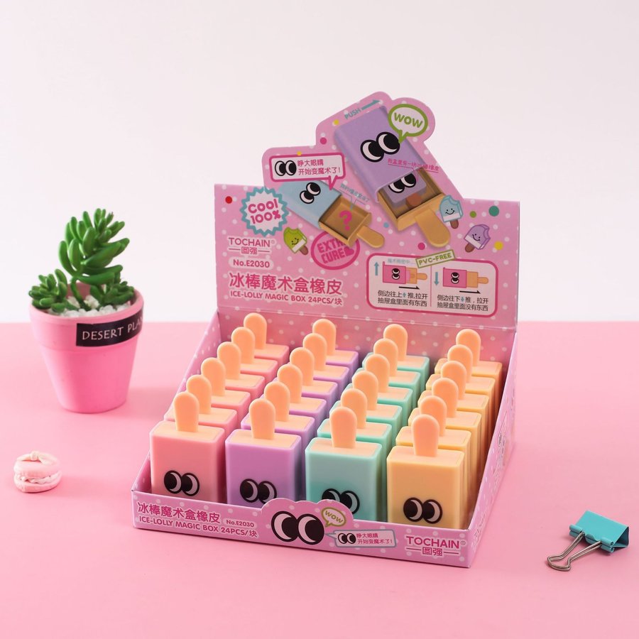 Ice Pop Kids Eraser view 2