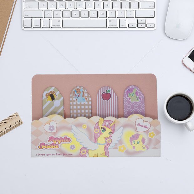 Pony Creative Cartoon Sticky Notes