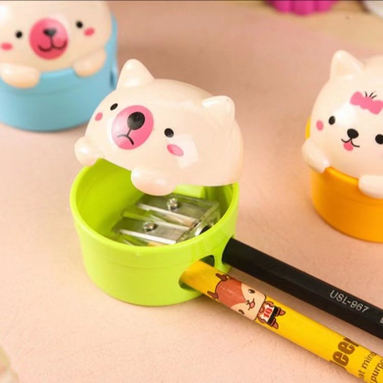 Double-Hole Mini Portable Pencil Sharpener view 2