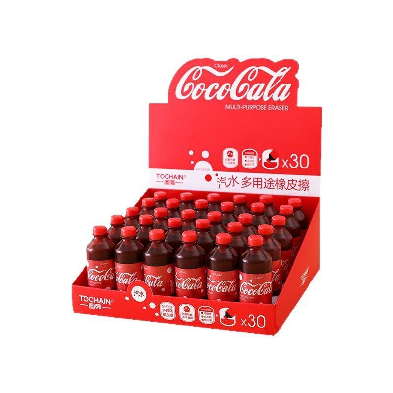Soda Bottle Smudge-Free Eraser