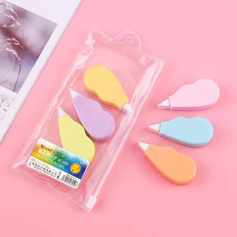 Morandi Smooth Mini Correction Tape, 6-Pack