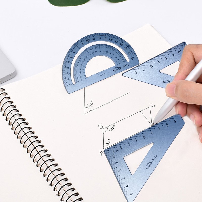 Aluminium Triangular Ruler, Set — Variant 3