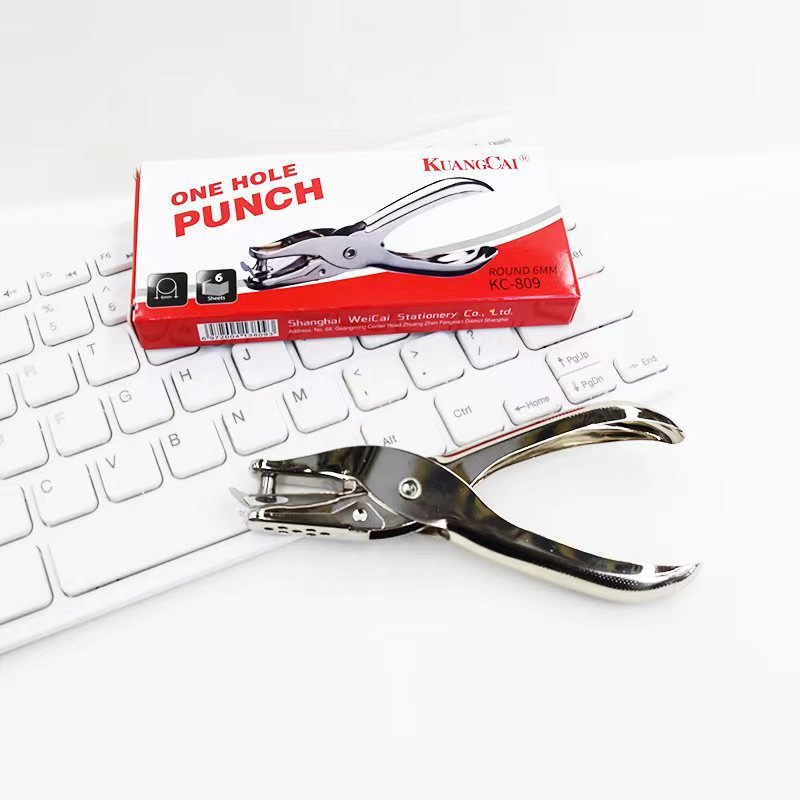 Single-Hole Aluminium Round-Hole Punch, 6mm