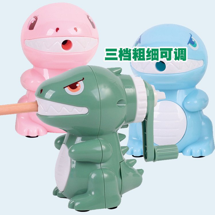 Dinosaur Auto-Feed Kids Pencil Sharpener — Variant 2 view 3