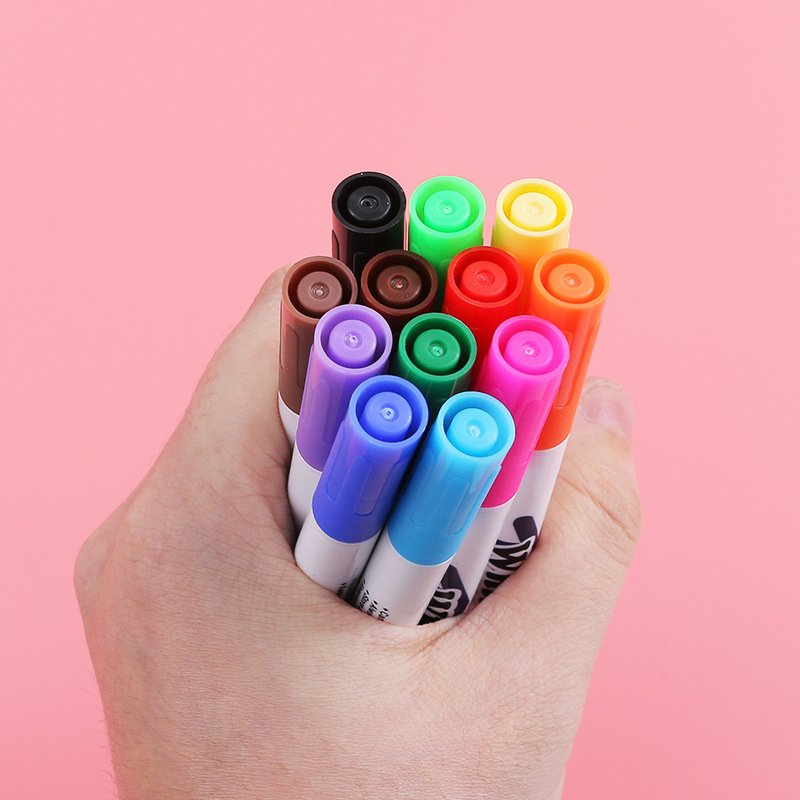 12 Colours Colourful Erasable Marker, Set view 3