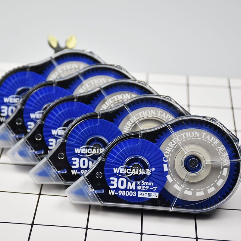 Transparent High-Capacity Plastic Correction Tape, 150m view 2