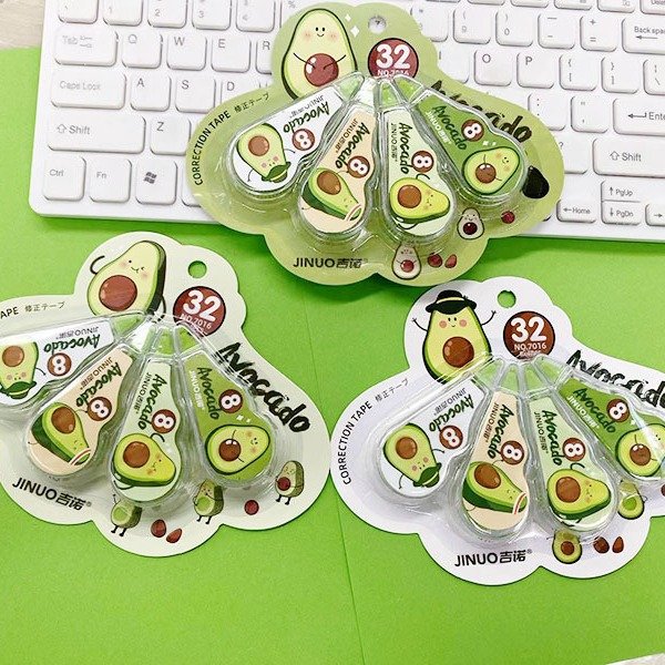 High-Capacity Cartoon Correction Tape, 4-Pack view 2