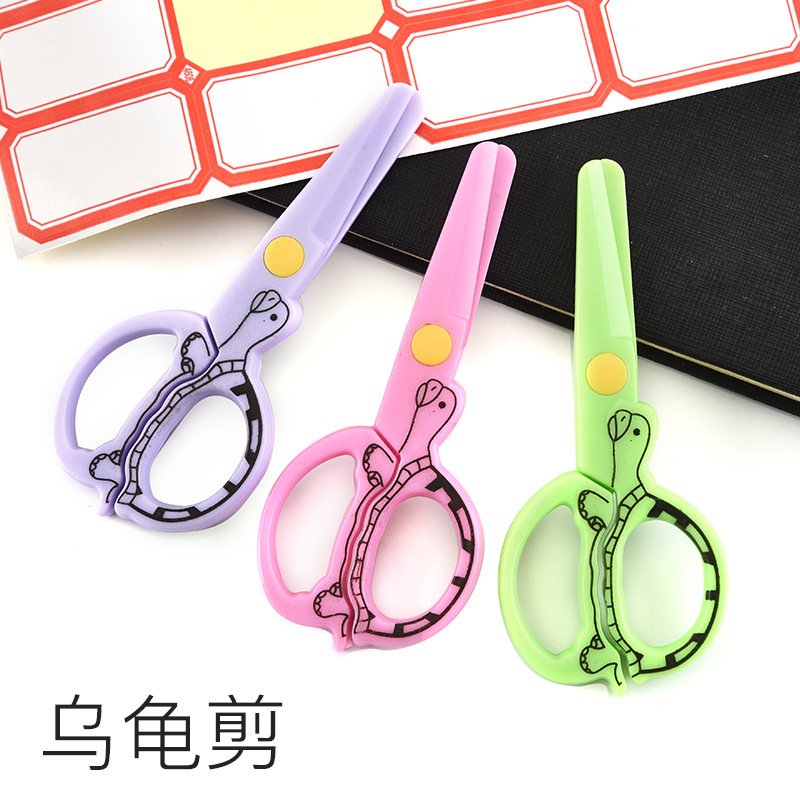 Turtle Decorative Cartoon Decorative Edge Scissors view 2