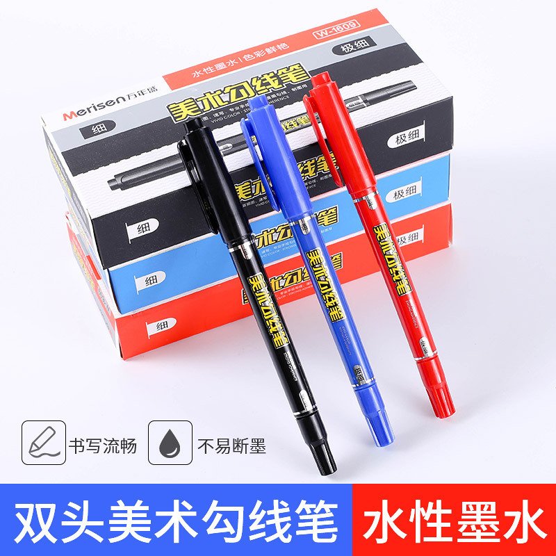 Dual-Tip Water-Based Kids Marker view 2